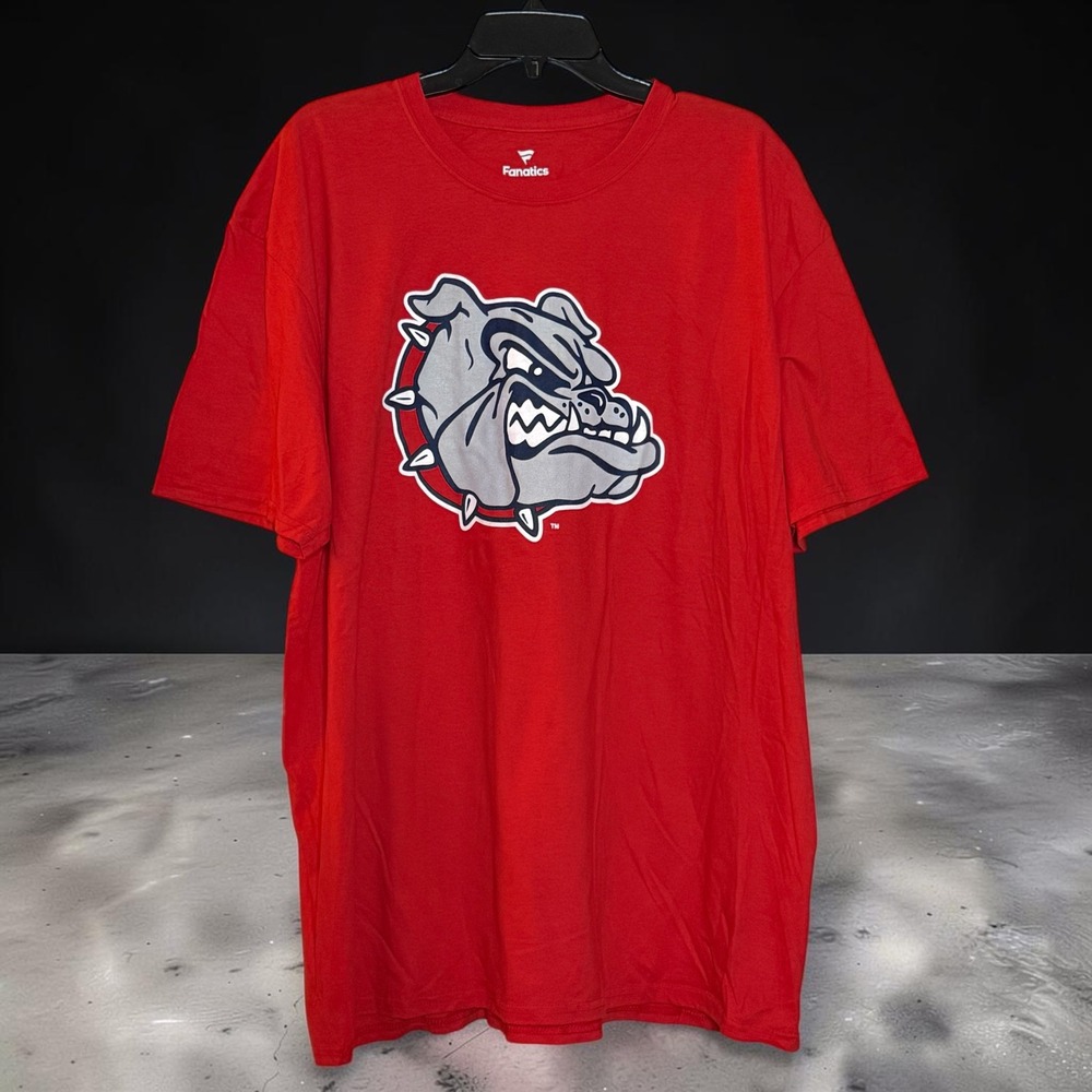 Fanatics Georgia Bulldogs Mens 2XL Red Graphic T-Shirt NCAA Football NWOT